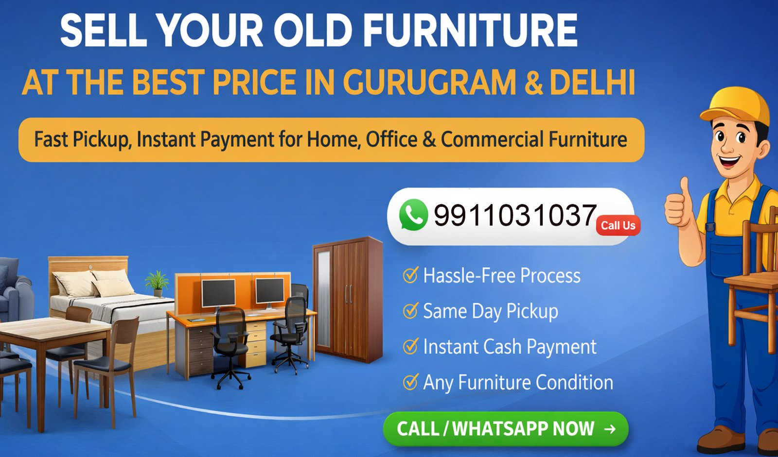 Old Furniture Buyers in Gurugram